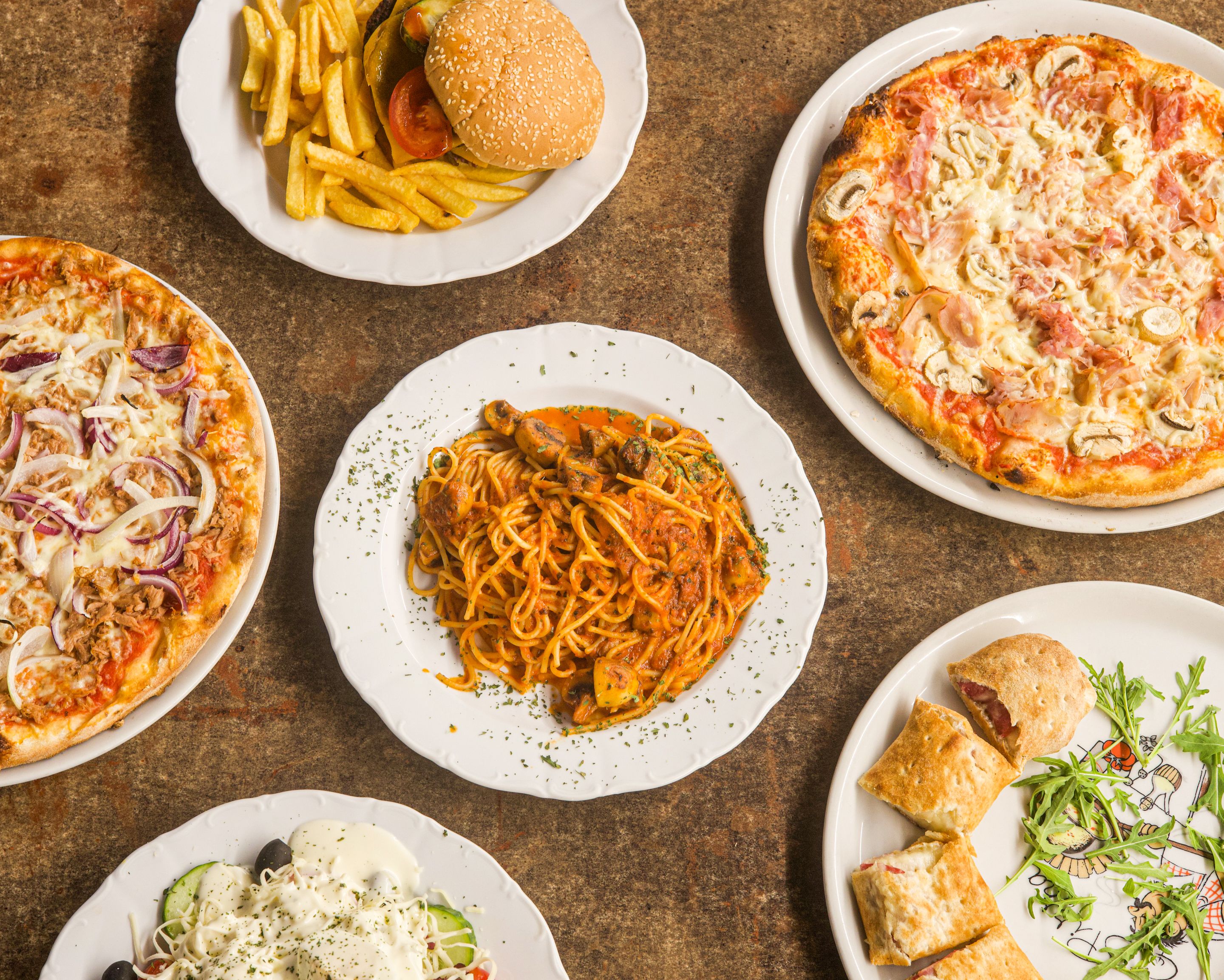 Gerichte-Auswahl La Fattoria &ndash; Pizza, Pasta, Burger in M&ouml;nchengladbach